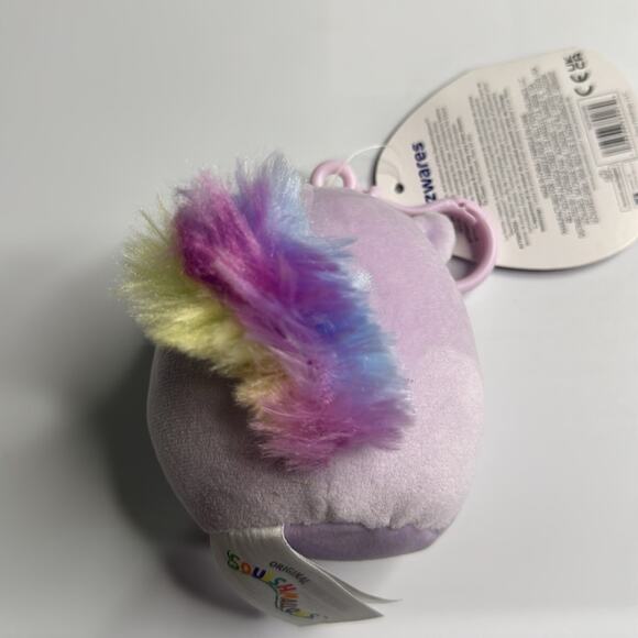 NWT Squishmallow Sydnee Squirrel 3.5” Easter 2024 Clip - Picture 2 of 3